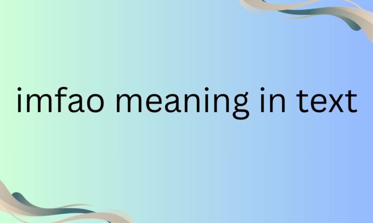 imfao meaning in text